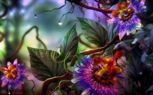 How beautiful will your new world look? Abstract-flowers-leaves-favim-com-481980