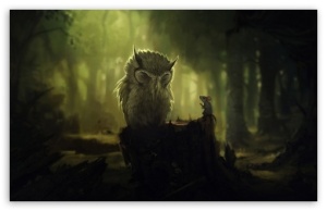 The wise owl and the mouse… Art-illustration-mouse-owl-favim-com-592899